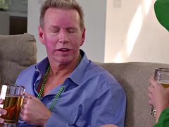 Vanna Bardot wants her sexy feet fucked by her stepdad