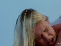 Sadomasochismus, Dildo, Gesichtssitzen, Weibliche domination, Klaffend, Lesbisch, Bestrafung, Sklave