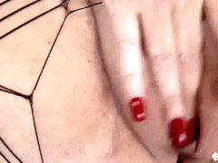 Britisch, Braunhaarige, Paar, Handjob, Hd, Reif, Mutti, Rasiert