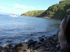 Leie, Bikini, Flashen, Freundin, Pov, Öffentlich, Muschi, Rasiert