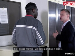 Anal, Nana, Gros seins, Gorge profonde, Hard, Seins naturels, Bureau, Rugueux