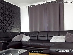 Grosse titten, Blondine, Blasen, Hundestellung, Deutsch, Pov, Rau, Titten