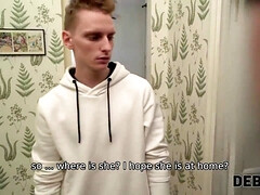 In den arsch, Blasen, Gehörnter ehemann, Hundestellung, Hardcore, Natürlichen titten, Realität, Russisch