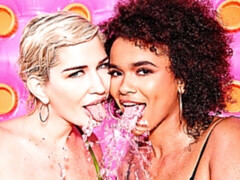 Большой член, Блондинки, Минет, Собачьи, Черненькие, Межрасовый секс, Натуральные сиськи, Сиськи