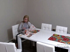 Amateur, Grosse bite, Blonde, Sucer une bite, Éjaculation interne, Fétiche, Hard, Nénés