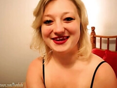 Enthousiasteling, Auditie, Grote mammen, Rondborstig, Lul, Reusachtig, Gezichtspunt, Tieten likken