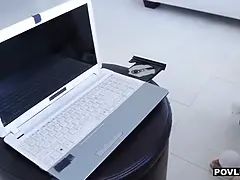 Faciale, Hd, Fille latino, Monstre, Criant, Rasée, Adolescente, Nénés