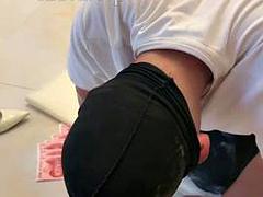 Asiatisch, Stiefel, Braunhaarige, Chinesisch, Weibliche domination, Fetisch