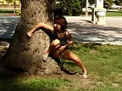 18 jaar, Enthousiasteling, Extreem, Buiten, Openbaar, Douche, Spuiten, Tiener