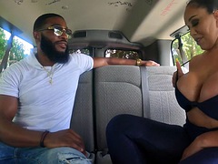 Gorda, Tetas grandes, Negro, Mamada, Ébano, Interracial, Latina, Puta