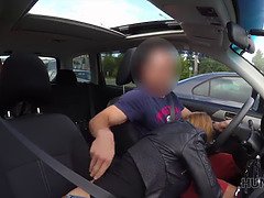 Blondine gets pounded in public by Hunter Verfuhr in POV reality sex tape