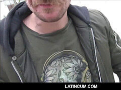 first-timer Straight Latino Boy Public hump For Cash pov