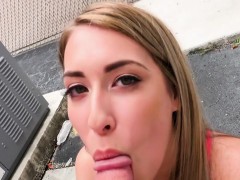 Cul, Blonde, Sucer une bite, En levrette, Hd, Pov, Réalité