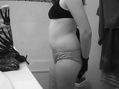 Amateur, Divertido, Ducha, Solo, Tetas, Voyeur