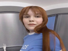 Hd, Masturbation, Pov, Réalité, Rousse roux, Rasée, Solo, Nénés