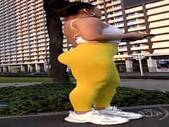 Asiático, Mamada, Morena, Erótico, Público, Solo, Tetas, Voyeur