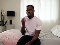 New babe Ameena Green heads for seconds with the young & dangled Damion Dayski