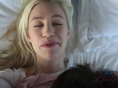 Любители, Анальный секс, Блондинки, Минет, Кончили внутрь, Подружка, От первого лица, Спящие