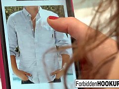 Amateur, Anal, Brunette brune, Tir de sperme, Hd, Chatte, Criant, Adolescente