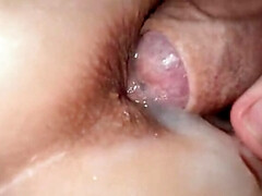 Dichtbij, Sperma shot, Vingeren, Tepels, Orgasme, Slipje, Gezichtspunt, Spuiten