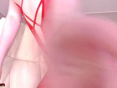 Amateur, Asiático, Chica, Tetas grandes, Coreano, Masturbación, Solo, Adolescente