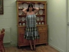 big beautiful women old shows in kitchen