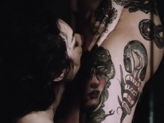 Two ex lovers Joanna and Stoya insane lesbi sex