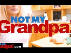 Curvy Babe Asks Her StepGrandpa For Favor But Needs To Give Him Something In Return