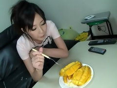Seductive oriental bitch featuring hot amateur porn