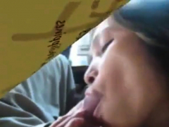 Amateur Pinay Wife sucking