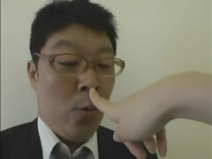 Amazing Japanese chick Tohko Yamamoto in Best Blowjob, Stockings JAV clip