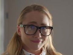 Young schoolgirl AJ Applegate was punished and fucked by her teacher