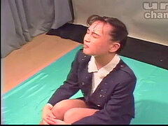Blasen, Viele männer bespritzen eine frau, Japanische massage