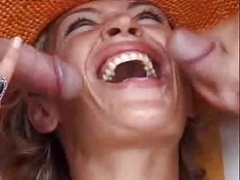 Old Whore Fucked in her Sunhat