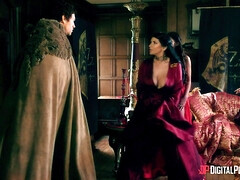 Grote mammen, Pijpbeurt, Bruinharig, Sperma shot, Lul, Handbeurt, Hakken, Trio