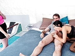 デカチン, フェラチオ, エロ熟女, バック, 女 人男 人, Hd, 淫乱熟女, オマンコ