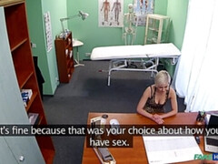 Leie, Arzt, Hundestellung, Handjob, Lecken, Krankenschwester, Uniform, Spanner