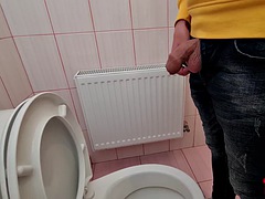 Public pissing compilation - Big Cock and balls, uncut