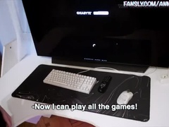 素人, 汚れた　, ヨーロピアン, 面白, ゲーム, 小柄, ガリガリ, ティーン