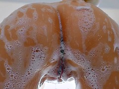 Blondine, Blasen, Spermaladung, Milf, Rasiert, Titten