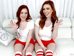 Nana, Sucer une bite, Hard, Hd, Réalité, Rousse roux, Plan cul à trois