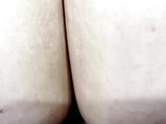 素人, お尻, デカ尻, デカチン, フェラチオ, イく瞬間, チン, 手コキする