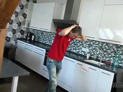 Enthousiasteling, Pijpbeurt, Stel, Hd, Geld, Klein, Gezichtspunt, Vrouw