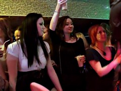 European party teens sucking dicks in the club