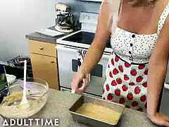 フェラチオ, キッチン, 淫乱熟女, 母