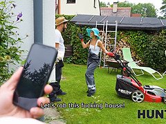 浮気する, Hd, 旦那, お金, ピグテール, ハメ撮り, 剃毛, オッパイの