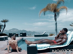 Anaal, Grote lul, Zwart, Lul, Homo, Hardcore, Interraciaal, Tatoeage