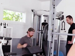 Fitness crazed MILF wants to fuck on the spot, at the gym