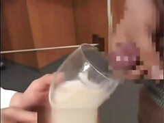 Asiatisch, Viele männer bespritzen eine frau, Spermaladung, Aufs gesicht abspritzen, Japanische massage