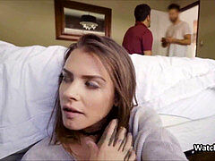 Amateur, Sucer une bite, Couple, Petite amie, Fait maison, Adolescente